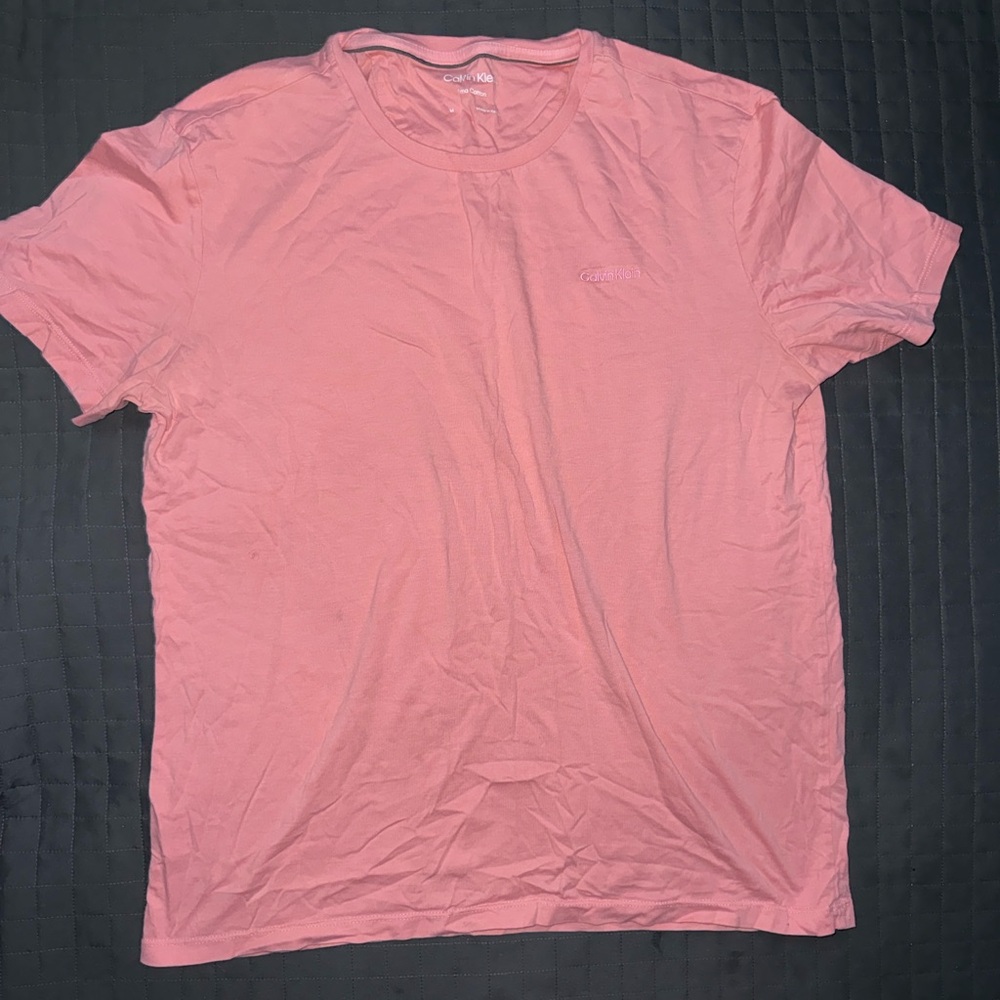Calvin Klein Soft Pink Men's Tee